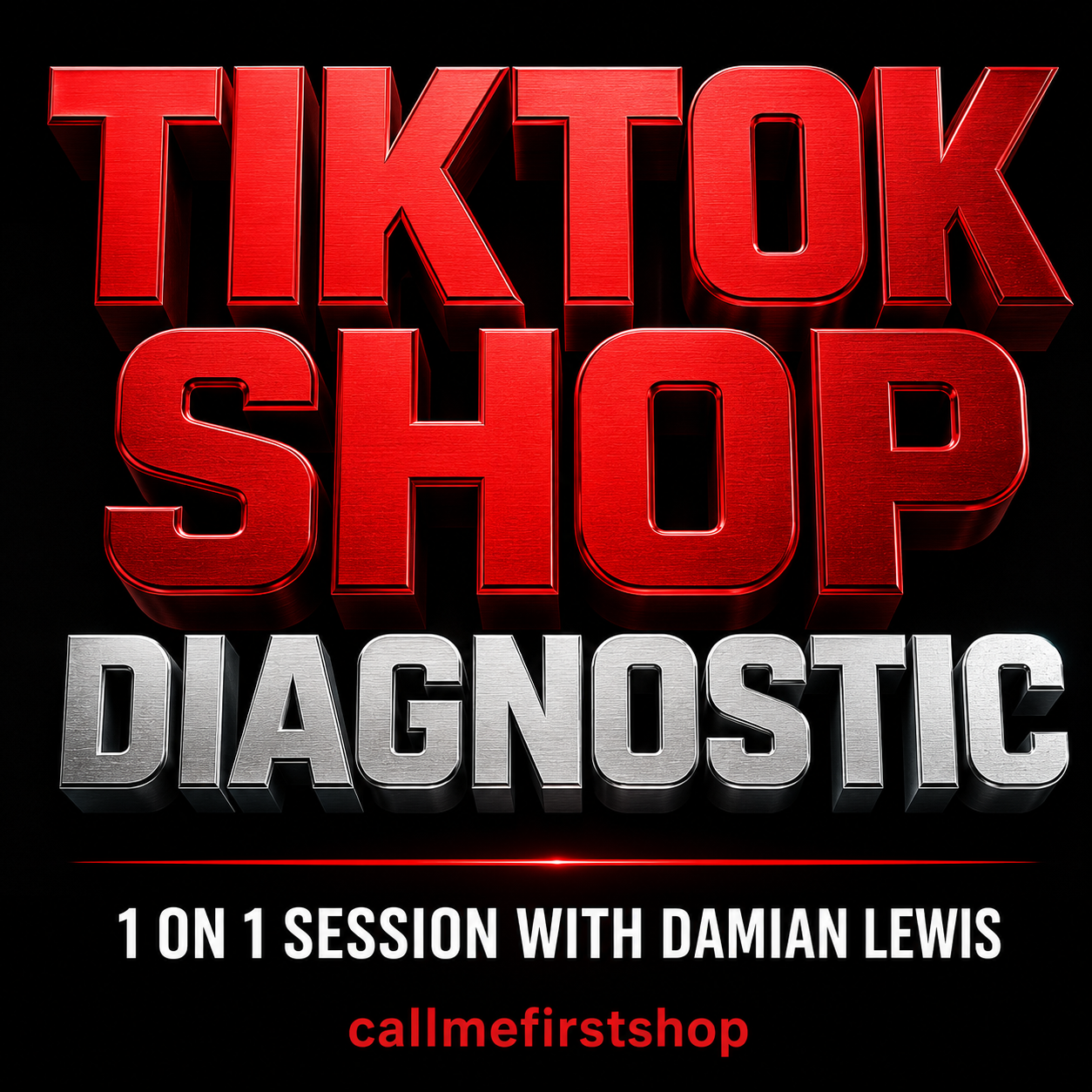 TikTok Shop Diagnostic Session