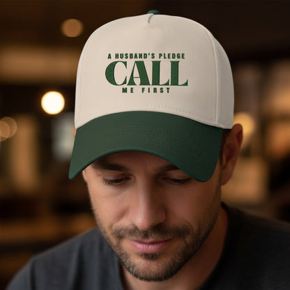 Pre-Order- A Husband’s Pledge Cap, Father's Day Gift, Men's Cap, Adjustable Hat, Dad Hat, Pledge Cap, Unique Christmas Gift for Dad or Husband
