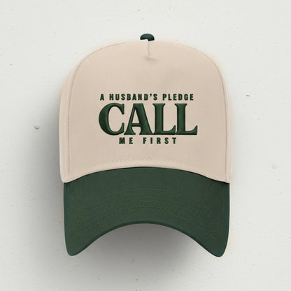 Pre-Order- A Husband’s Pledge Cap, Father's Day Gift, Men's Cap, Adjustable Hat, Dad Hat, Pledge Cap, Unique Christmas Gift for Dad or Husband