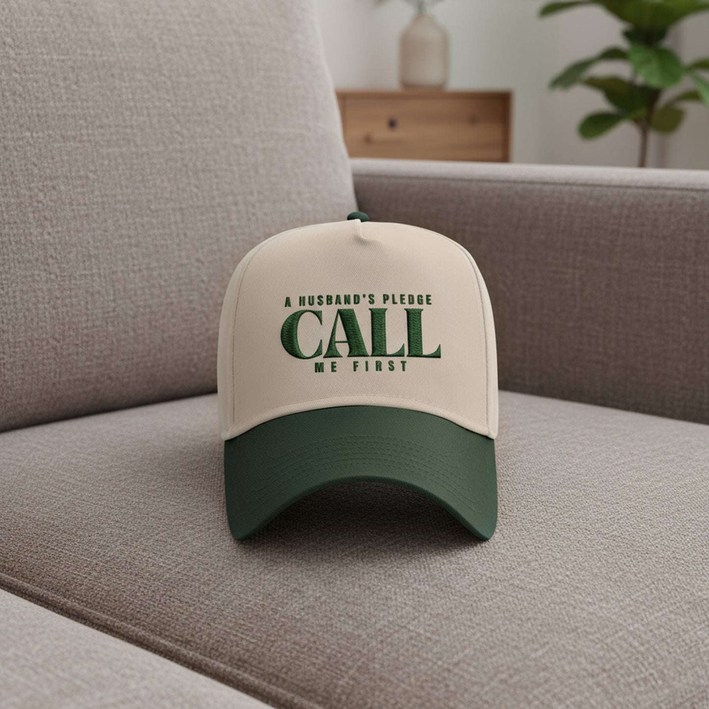 Pre-Order- A Husband’s Pledge Cap, Father's Day Gift, Men's Cap, Adjustable Hat, Dad Hat, Pledge Cap, Unique Christmas Gift for Dad or Husband