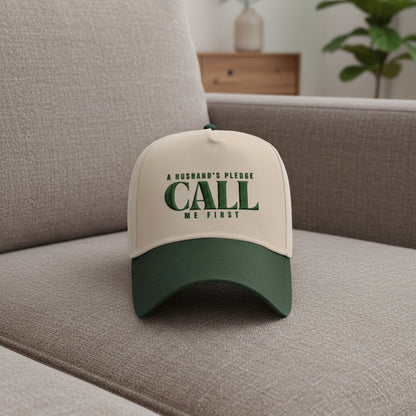 Pre-Order- A Husband’s Pledge Cap, Father's Day Gift, Men's Cap, Adjustable Hat, Dad Hat, Pledge Cap, Unique Christmas Gift for Dad or Husband