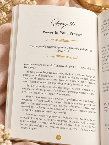 Becoming Who God Already Sees is a 30-day Devotional Book