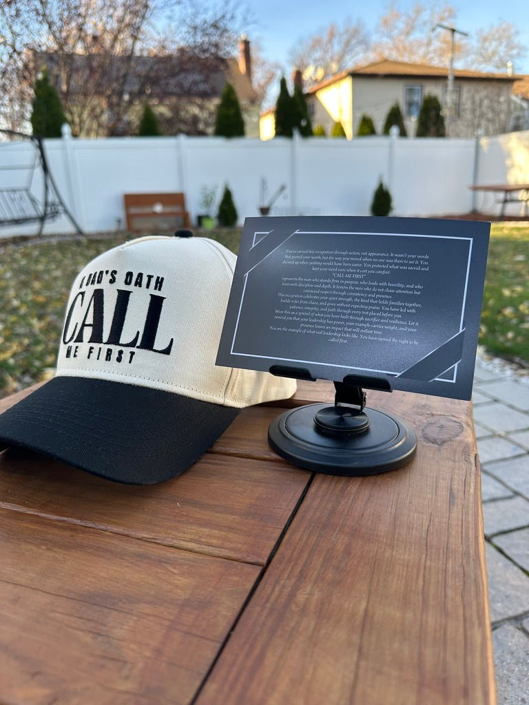 A Dad's Oath Baseball Trucker Hat