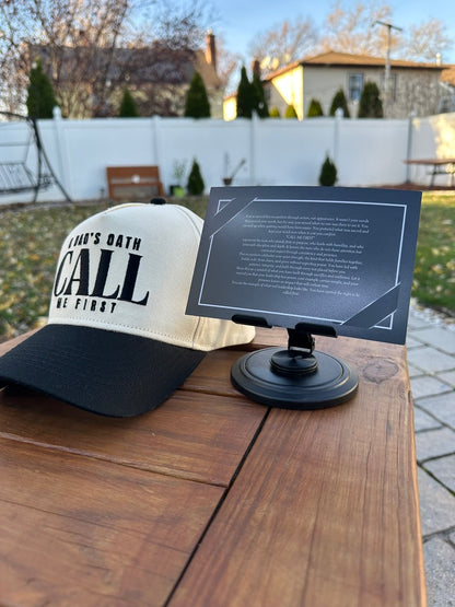 A Dad's Oath Baseball Trucker Hat