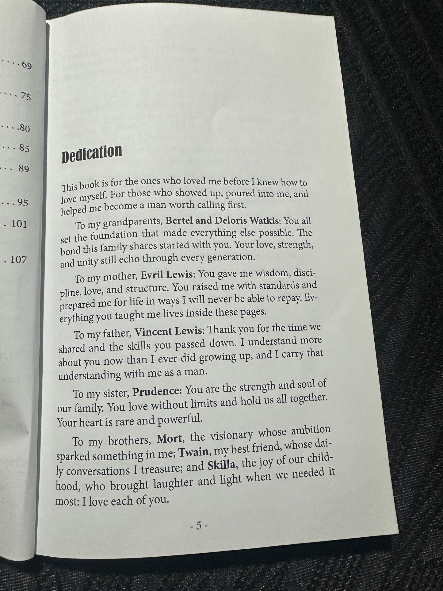 The "call me first"  book A mans blueprint for true leadership at home