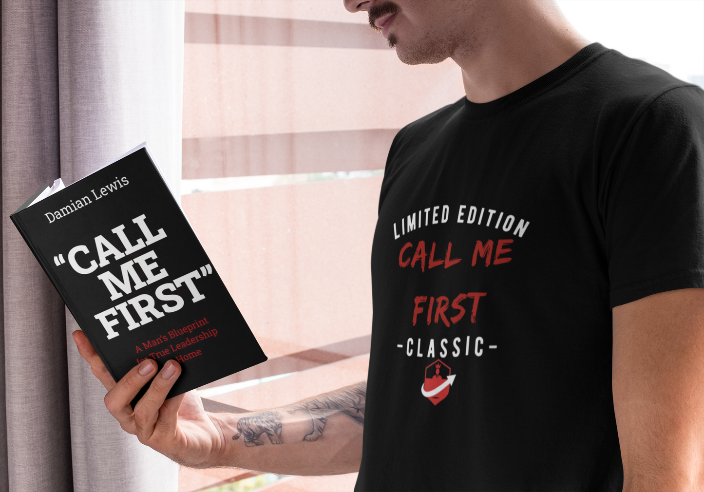 The "call me first"  book A mans blueprint for true leadership at home